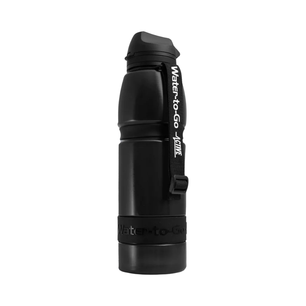 Water-to-Go Eco-Active 1 Liter Zwart
